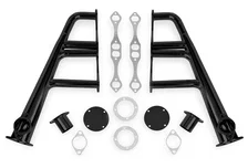 Lakester Headers - Black Painted image 1