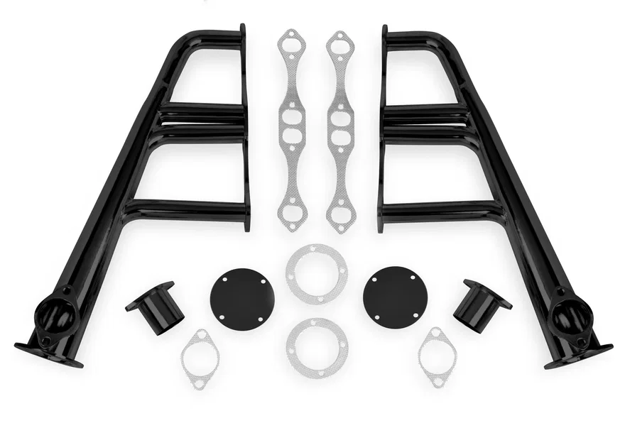 Lakester Headers - Black Painted