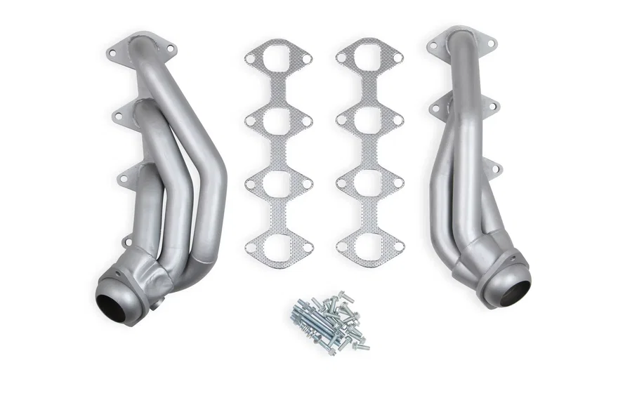 Shorty Headers - Natural Finish for Ford Mustang