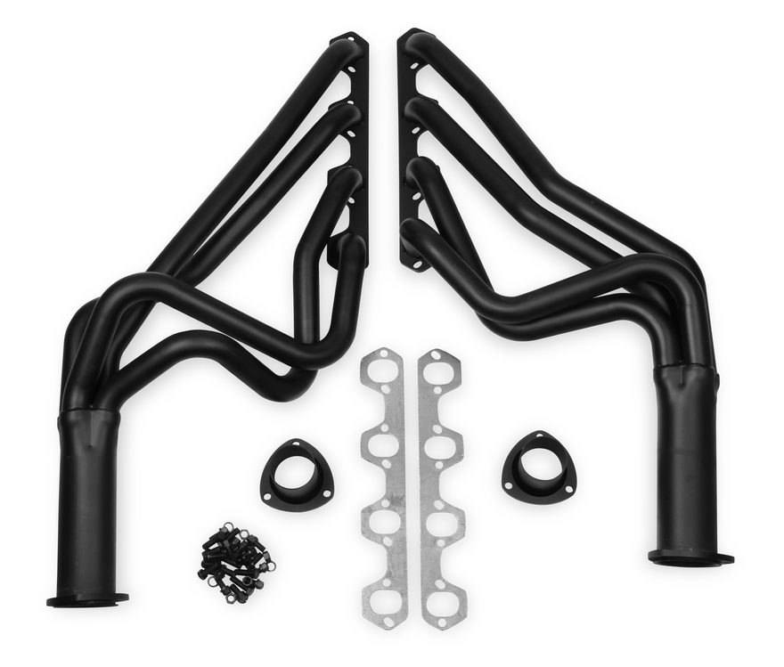 Long Tube Header - Black Paint
