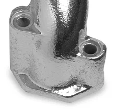 Rams Horn Exhaust Manifolds - Chrome image 4