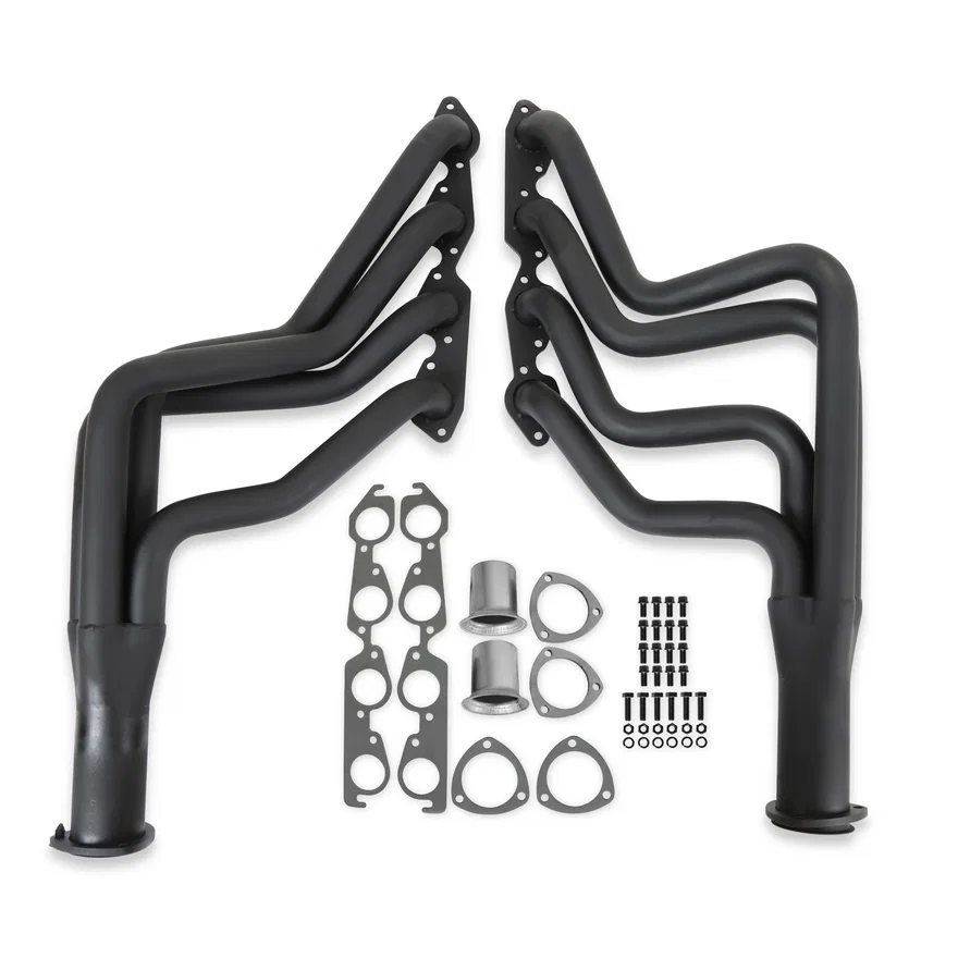 Long Tube Header - Black Paint