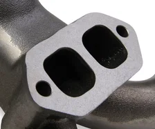 Rams Horn Exhaust Manifolds - Natural "Uncoated" image 3