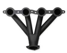 Tight Fit Block Hugger Headers - Black Paint image 3