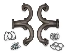 Rams Horn Exhaust Manifolds - Natural "Uncoated" image 1