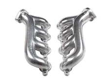 LS Swap Exhaust Manifolds - Silver Ceramic Finish image 3