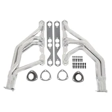 Long Tube Header - Ceramic Coated for Chevrolet Chevy II image 1