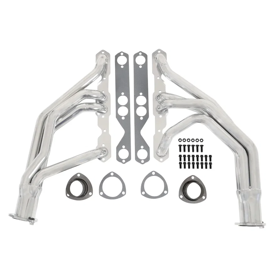 Long Tube Header - Ceramic Coated for Chevrolet Chevy II
