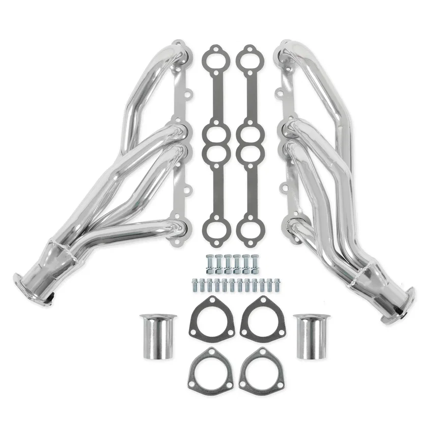Mid-Length Header - Ceramic Coated for Chevrolet