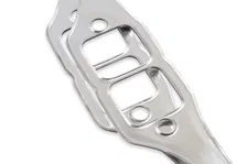 Header Gaskets - Aluminum-Layered - 262-400 Chevrolet Small Block Gen I 1955-91 image 7