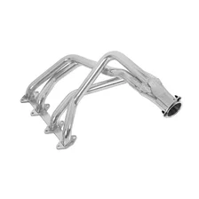 Long Tube Header - Ceramic Coated for Ford image 3