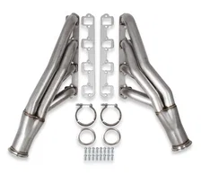 Small Block Ford Turbo Headers - Natural 304 Stainless Steel image 1