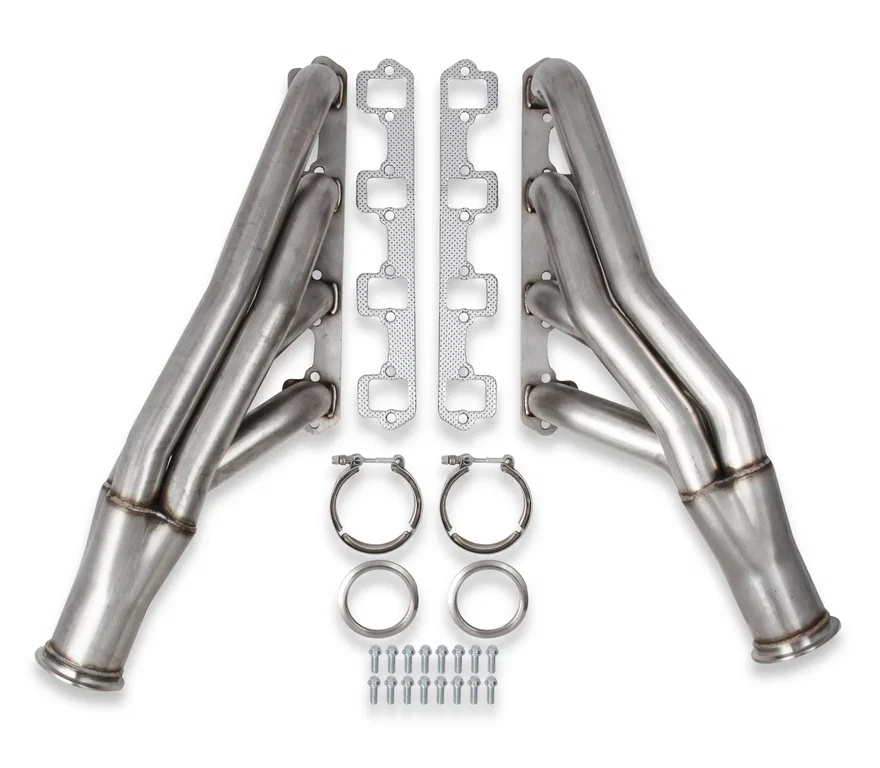 Small Block Ford Turbo Headers - Natural 304 Stainless Steel