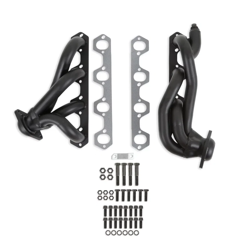 Shorty Headers - Black Painted for Ford