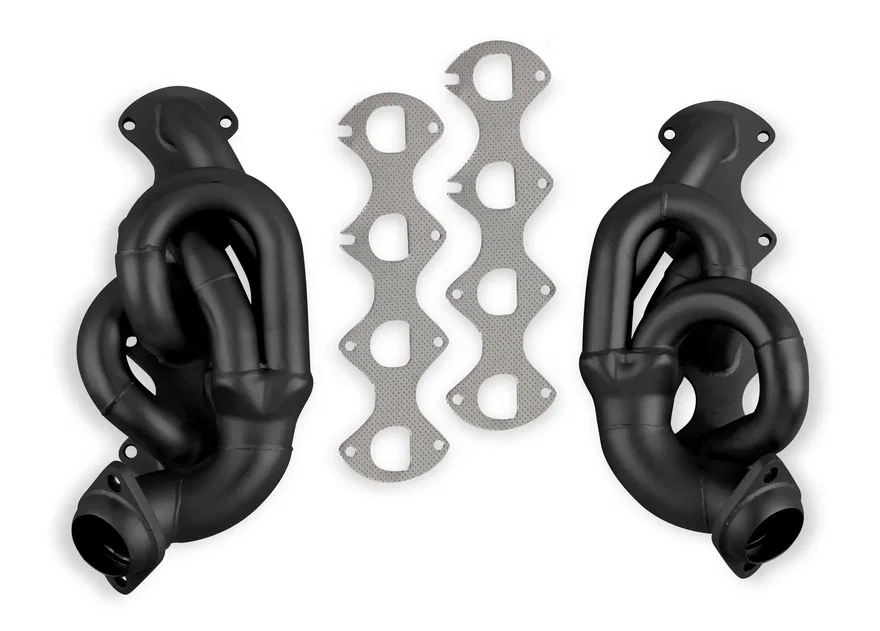 Shorty Headers - Black Painted for Ford Mustang