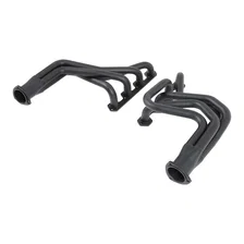 Long Tube Header - Black Paint for Ford F-100 image 3