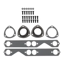 Long Tube Header - Ceramic Coated for Chevrolet Chevy II image 5