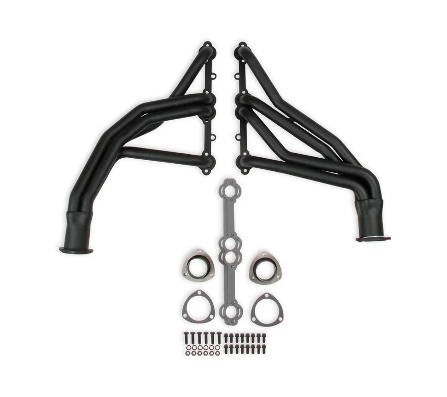 Long Tube Header - Black Paint