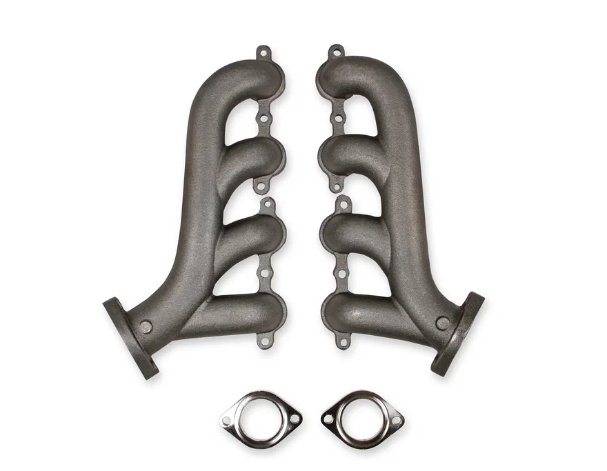 LS Swap Exhaust Manifolds - Natural Cast Finish