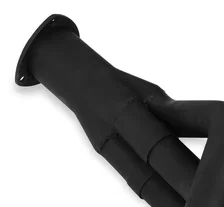 Long Tube Header - Black Paint for Ford image 5