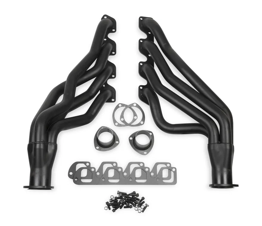Long Tube Header - Black Paint