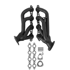 Shorty Headers - Black Painted image 1