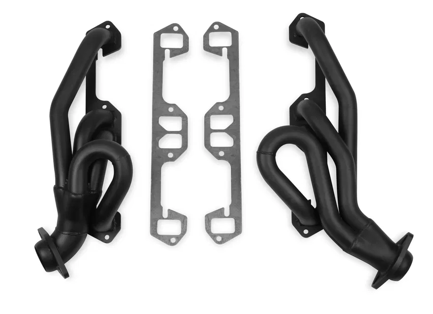 Shorty Headers - Black Painted for Dodge
