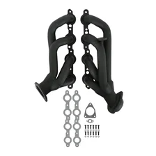 Shorty Headers - Black Painted image 1