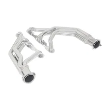 Long Tube Header - Ceramic Coated for Chevrolet Chevy II image 2
