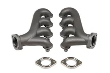 LS Swap Exhaust Manifolds - Natural Cast Finish image 2