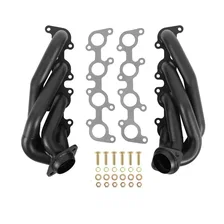Shorty Headers - Black Painted for Ford F-150 image 1