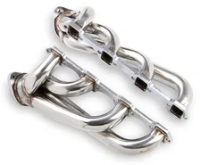 Shorty Headers - Polished for Ford Mustang image 1