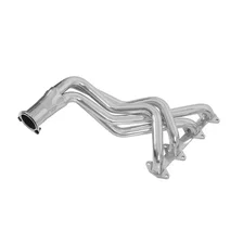 Long Tube Header - Ceramic Coated for Ford image 2