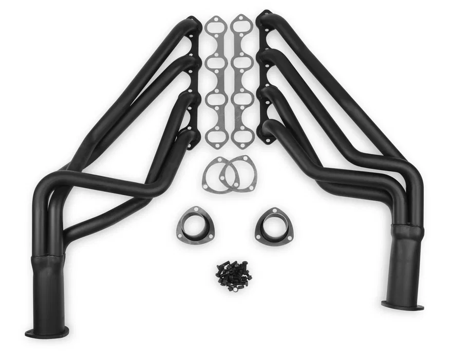Long Tube Header - Black Paint