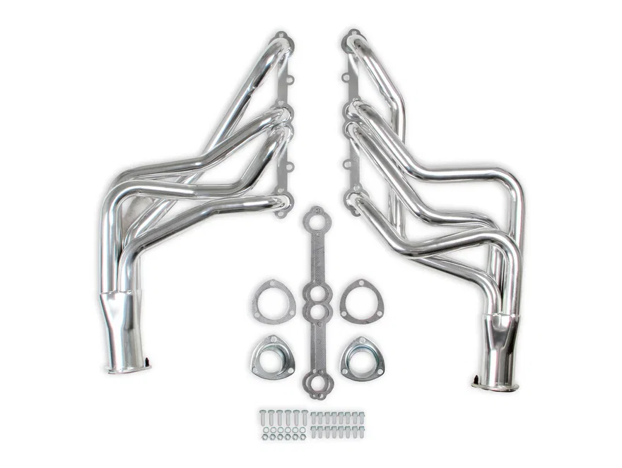 Long Tube Header - Ceramic Coated Finish -1-5/8 in. x 3.0 in.