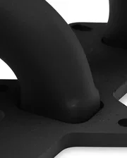 Long Tube Header - Black Paint for Ford image 4