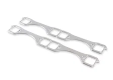 Header Gaskets - Aluminum-Layered - 262-400 Chevrolet Small Block Gen I 1955-91 image 1
