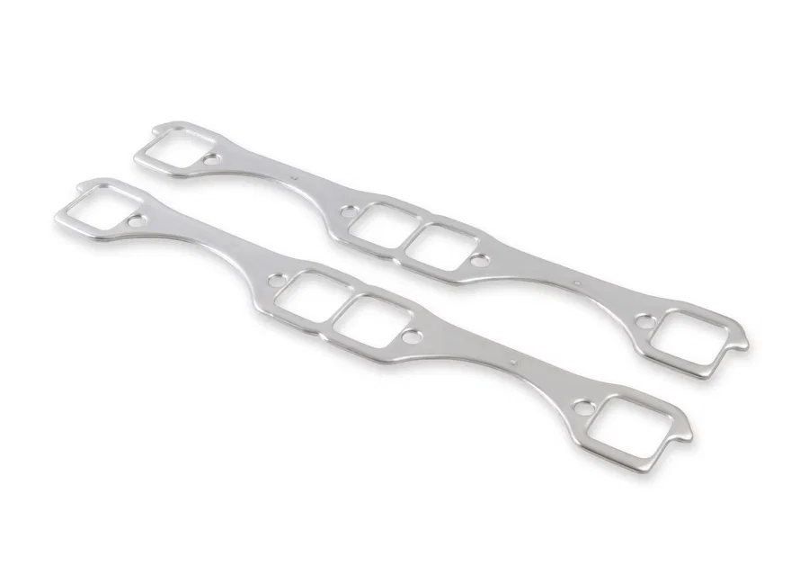 Header Gaskets - Aluminum-Layered - 262-400 Chevrolet Small Block Gen I 1955-91