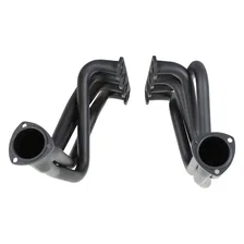 Long Tube Header - Black Paint for Ford F-100 image 6