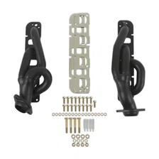 Shorty Headers - Black Painted image 1