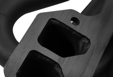 Shorty Headers - Black Painted for Dodge image 4
