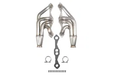 Small Block Chevy Turbo Headers - Natural Finish image 1