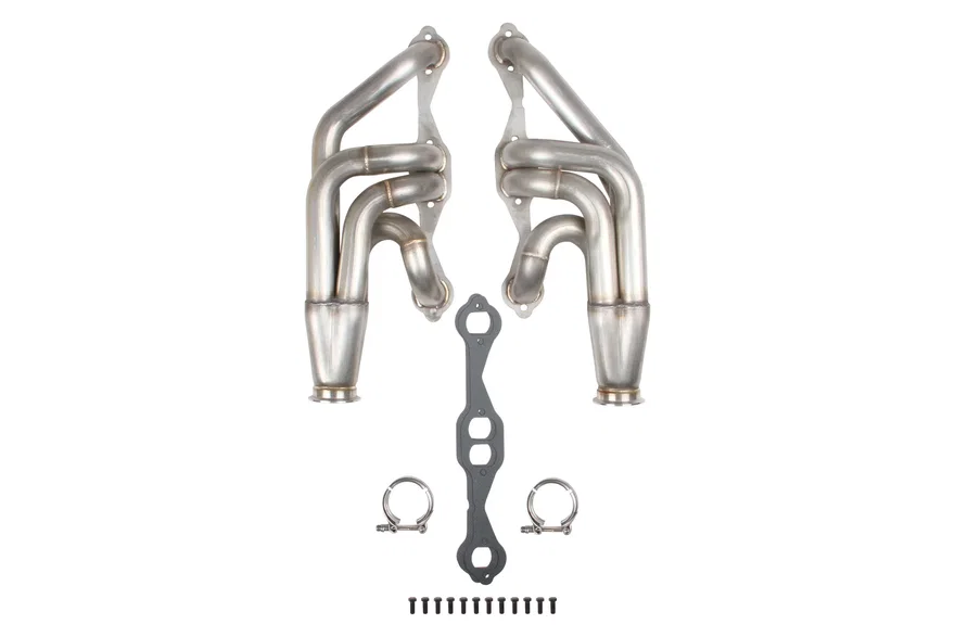 Small Block Chevy Turbo Headers - Natural Finish
