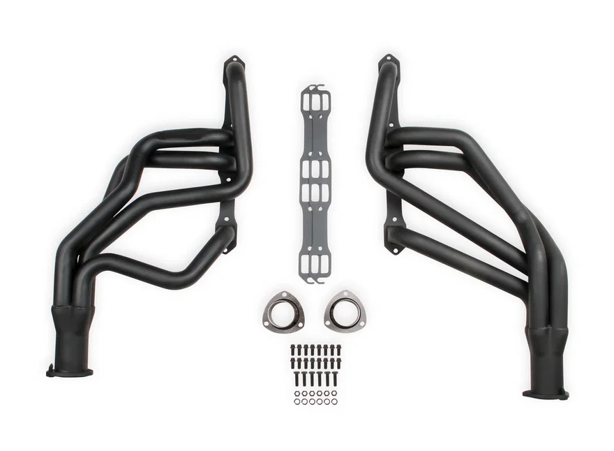 Long Tube Header - Black Paint