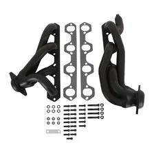 Shorty Headers - Black Painted for Ford image 1