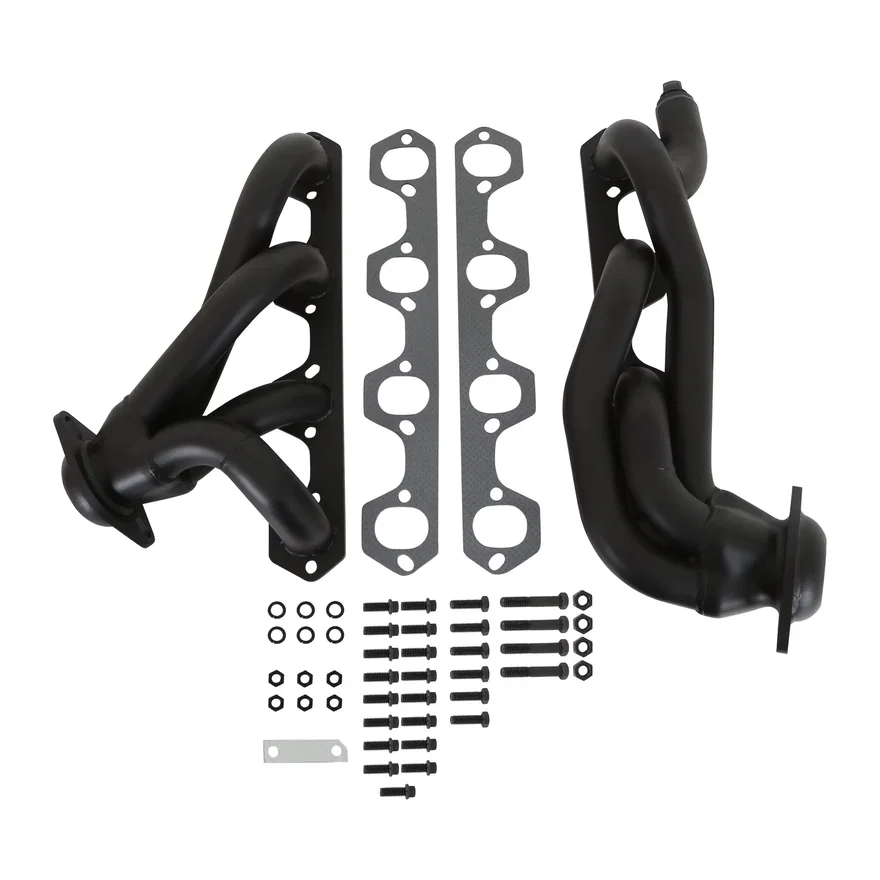Shorty Headers - Black Painted for Ford