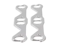 Header Gaskets - Aluminum-Layered - 262-400 Chevrolet Small Block Gen I 1955-91 image 5