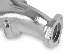 Rams Horn Exhaust Manifolds - Chrome image 3