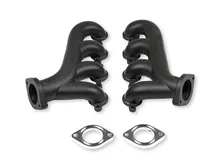 LS Swap Exhaust Manifolds - Black Ceramic Finish image 2