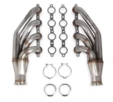 LS Turbo Headers-Natural Finish image 1